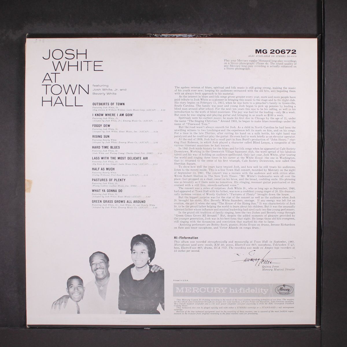 at town hall by JOSH WHITE