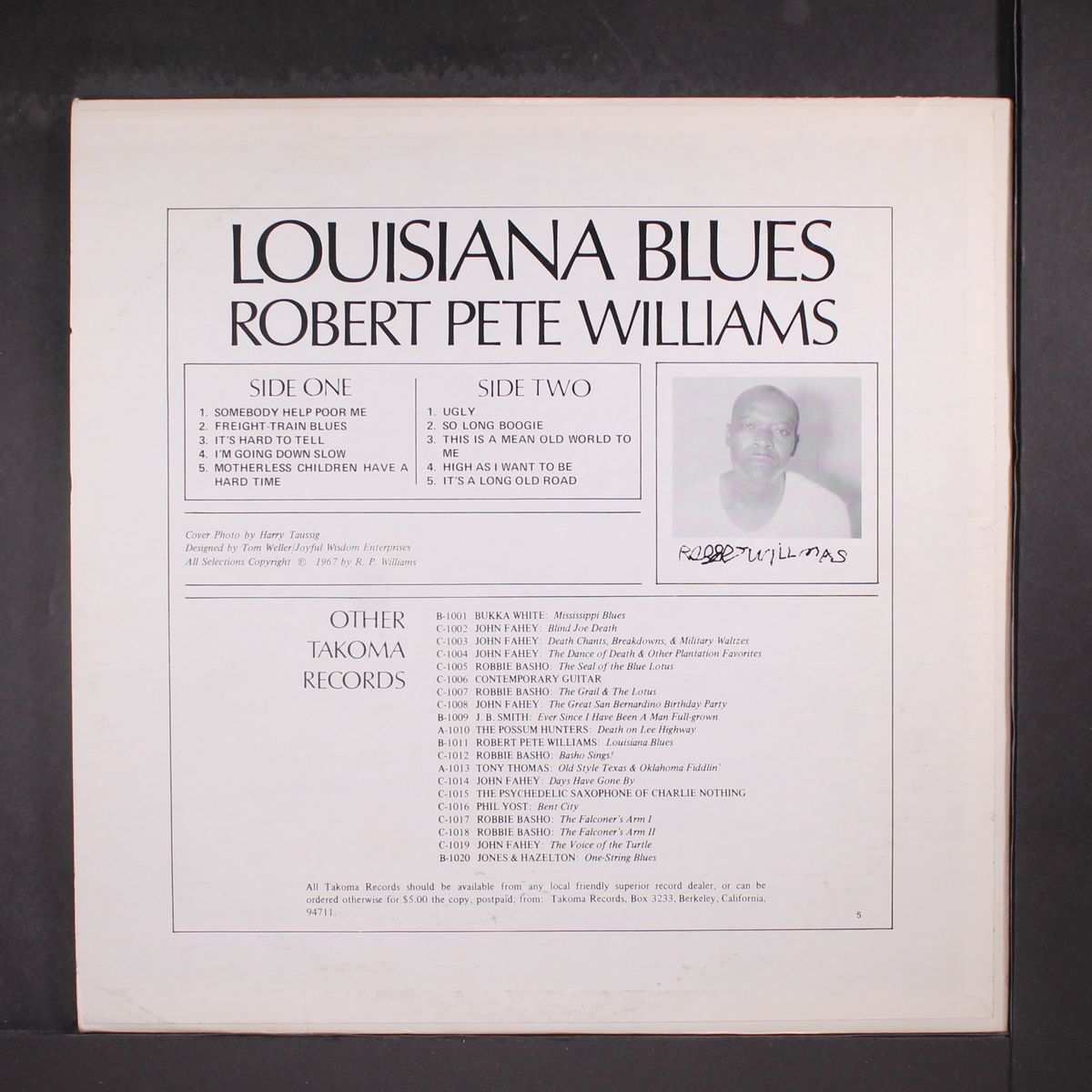 louisiana blues by ROBERT PETE WILLIAMS