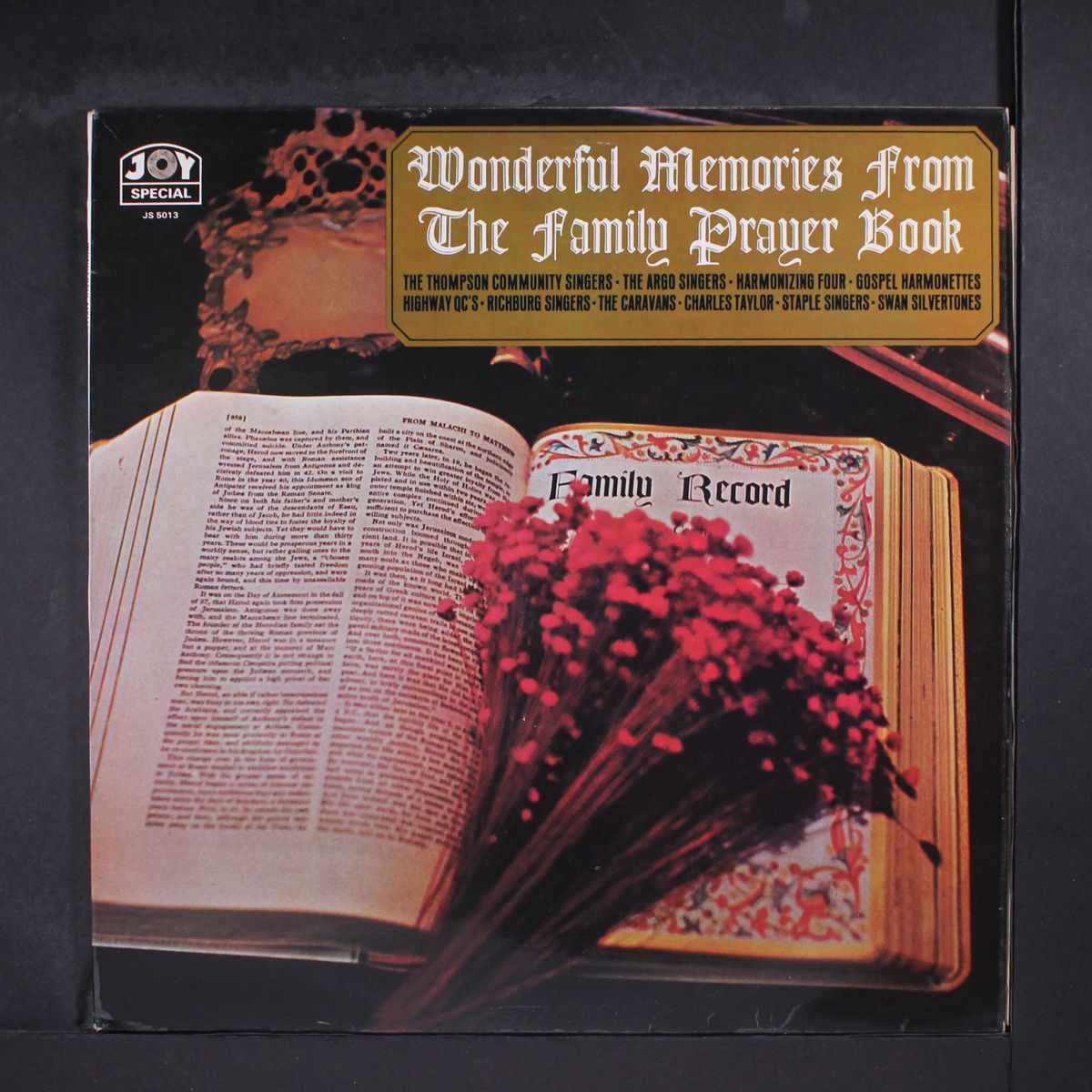 wonderful memories from the family prayer book by VARIOUS