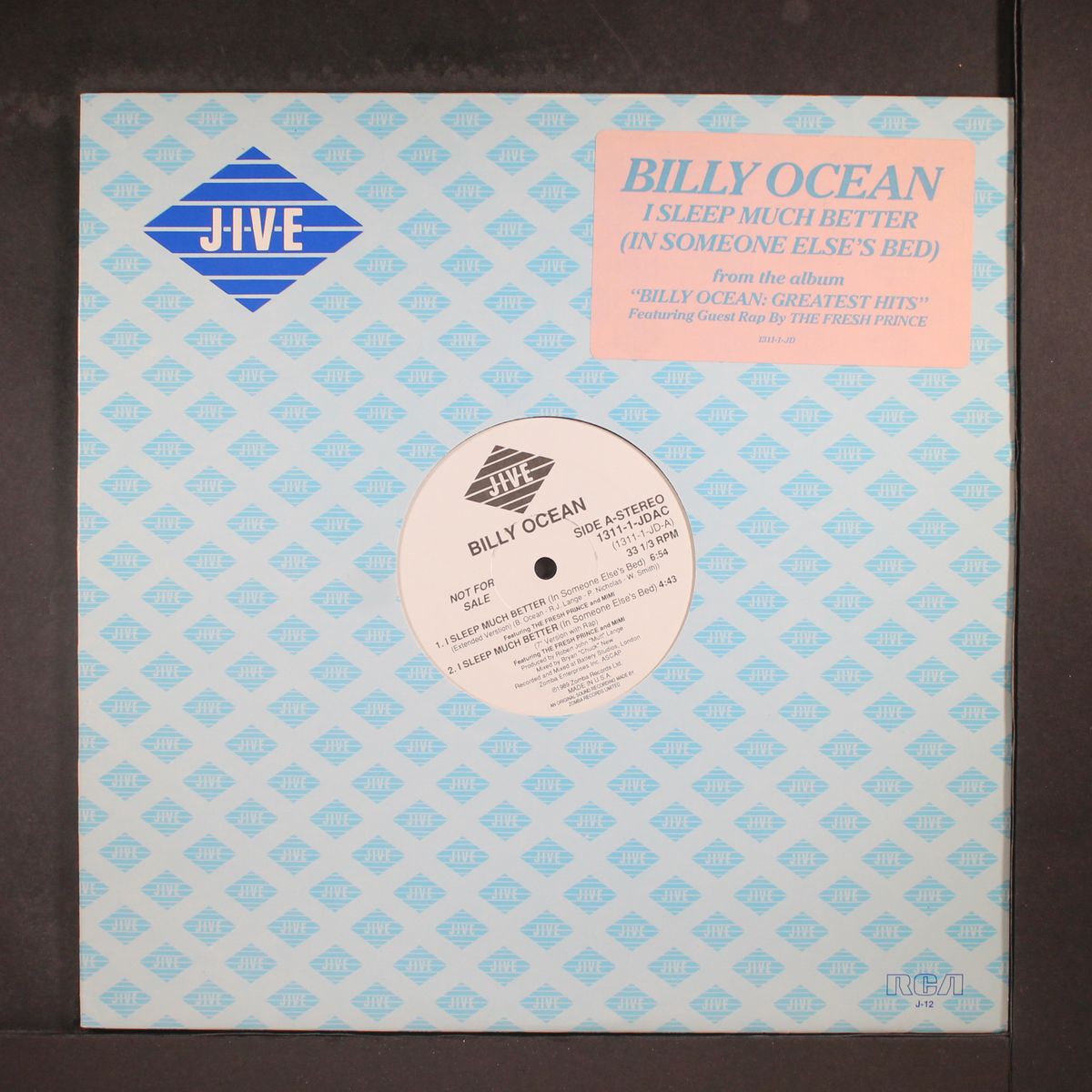 i sleep much better by BILLY OCEAN