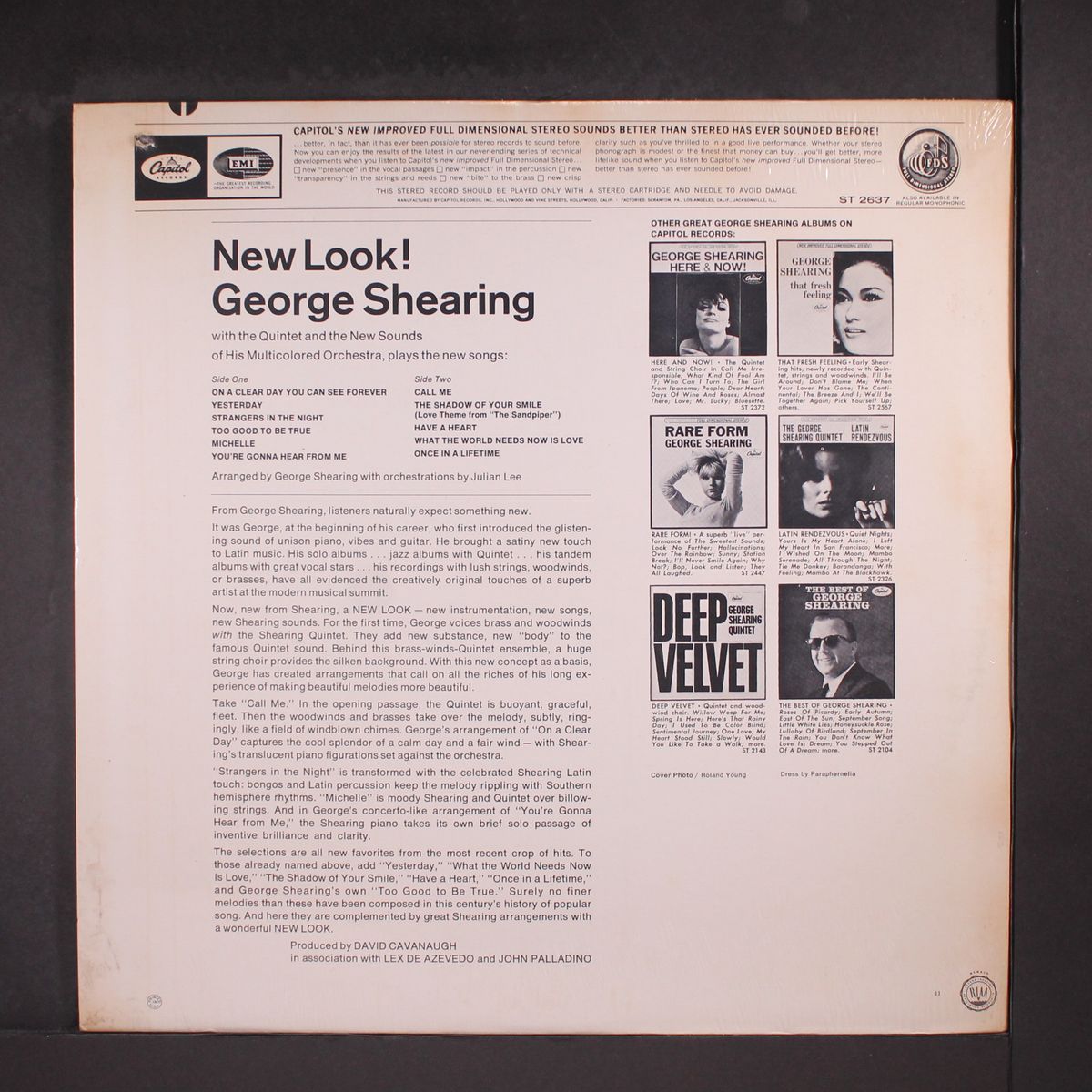 new look! by GEORGE SHEARING