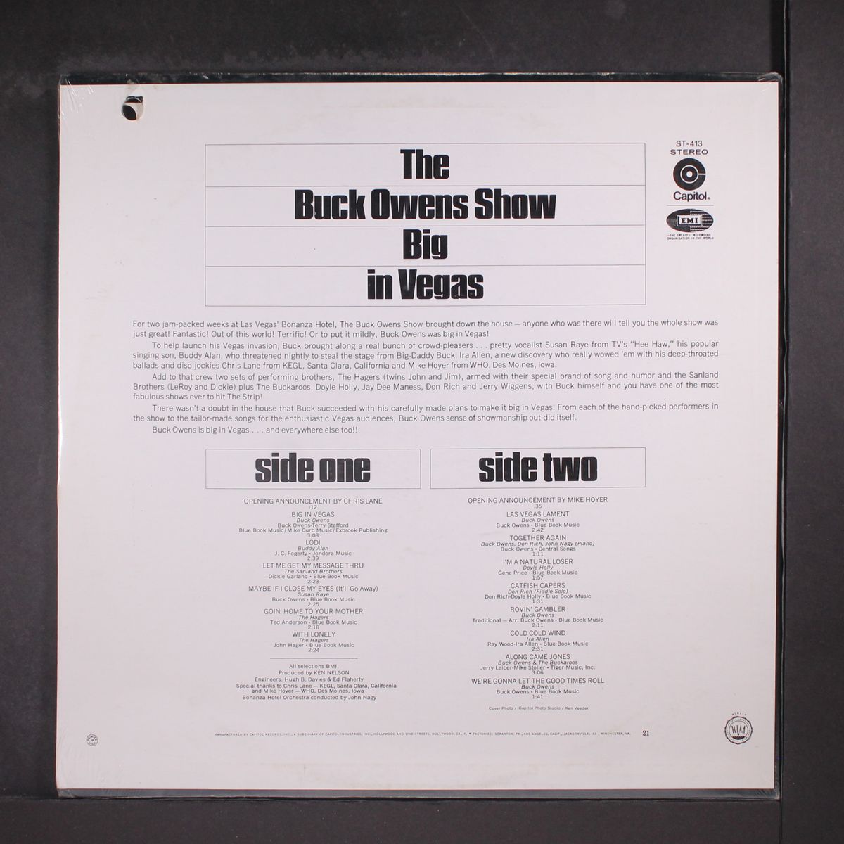 big in vegas by BUCK OWENS