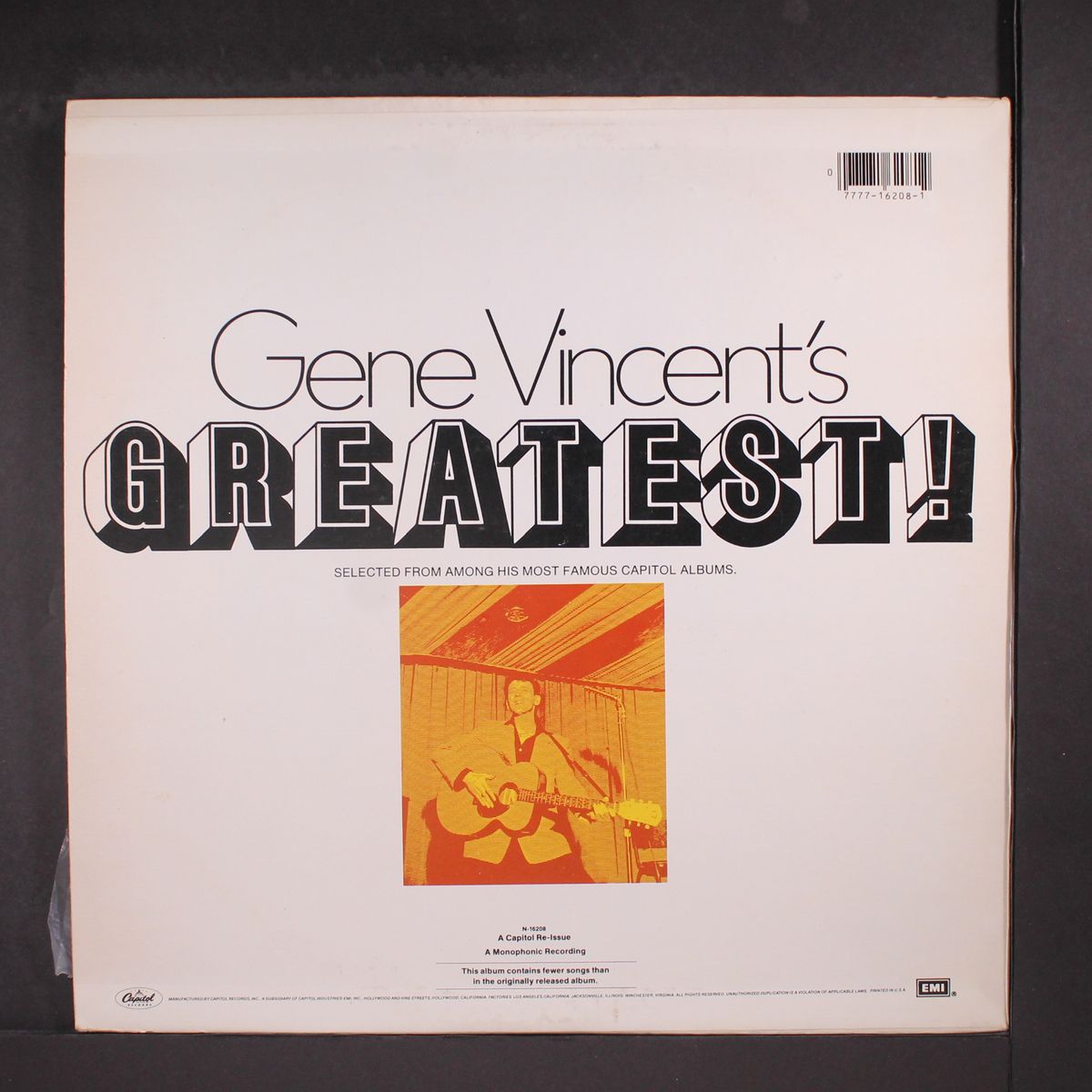 greatest by GENE VINCENT