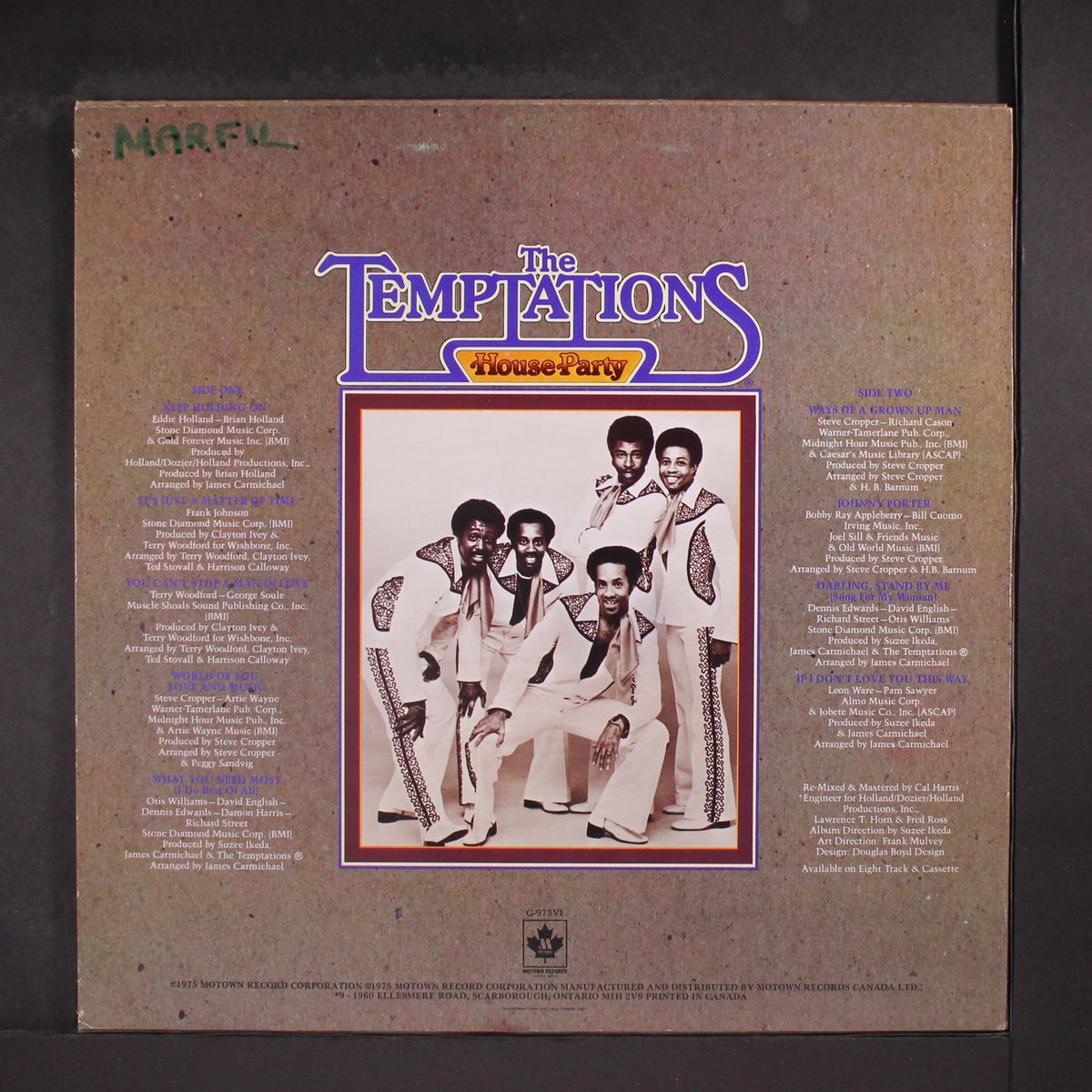 house party by TEMPTATIONS