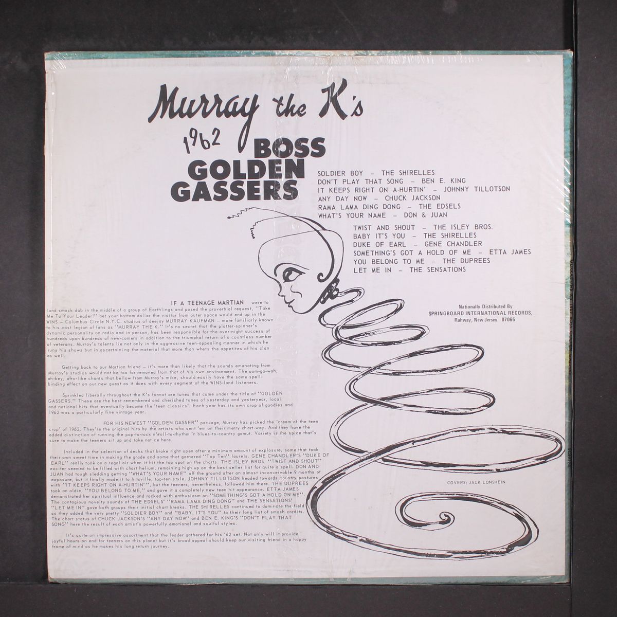 murray the k's 1962 boss golden gassers by VARIOUS