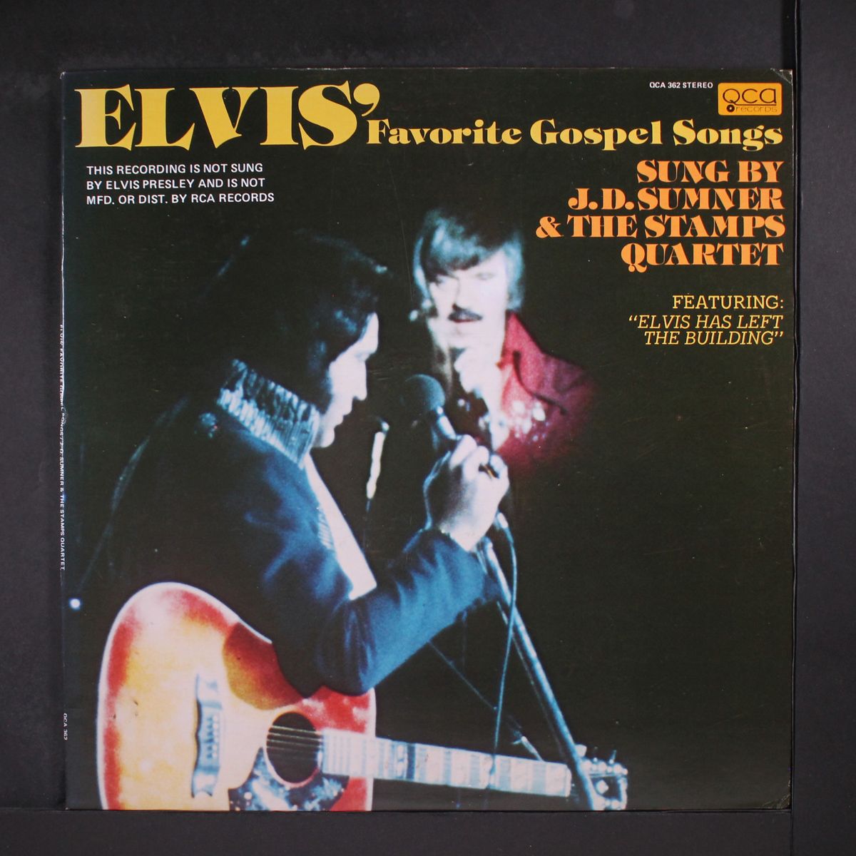 elvis' favorite gospel songs by J.D. SUMNER & STAMPS QUARTET
