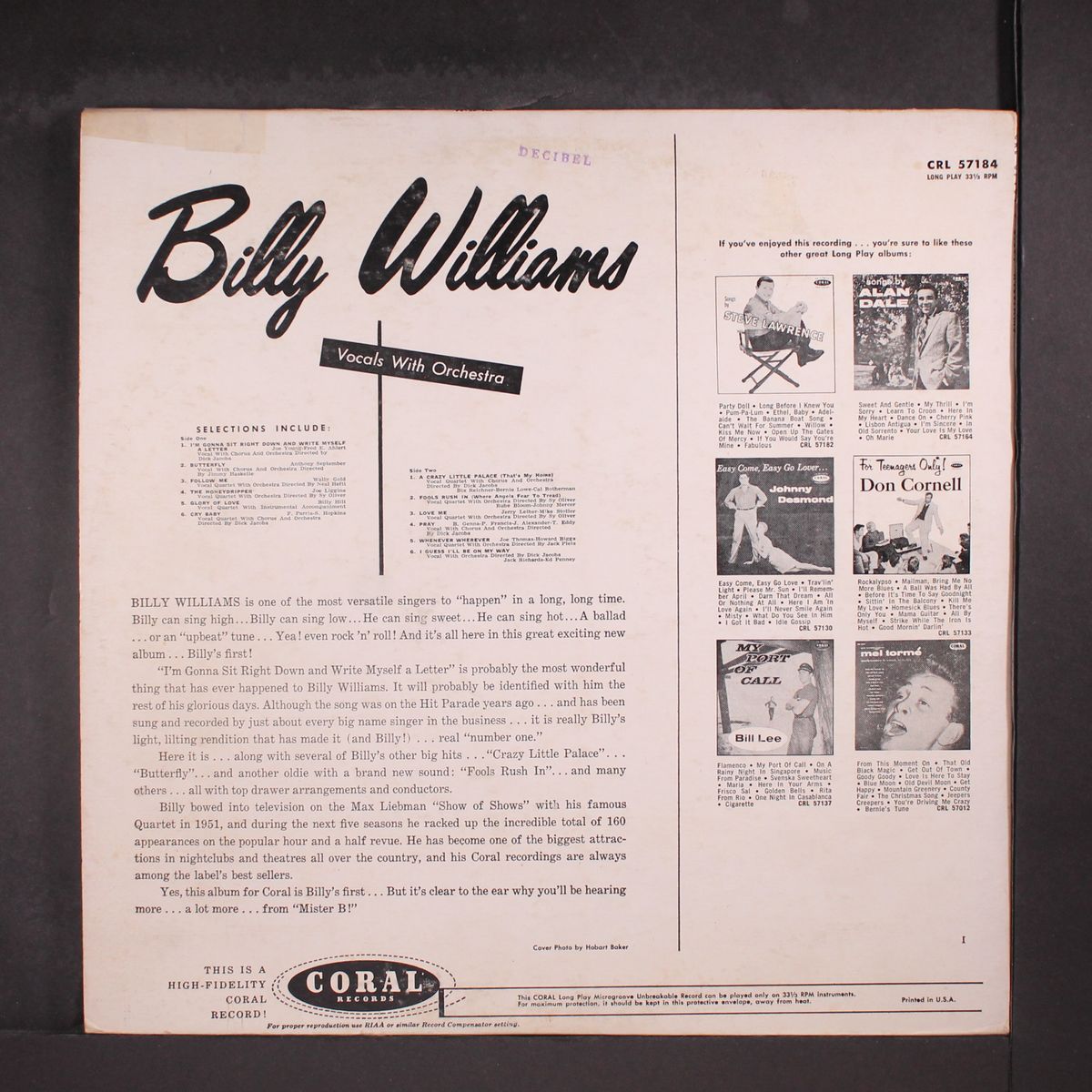 billy williams by BILLY WILLIAMS