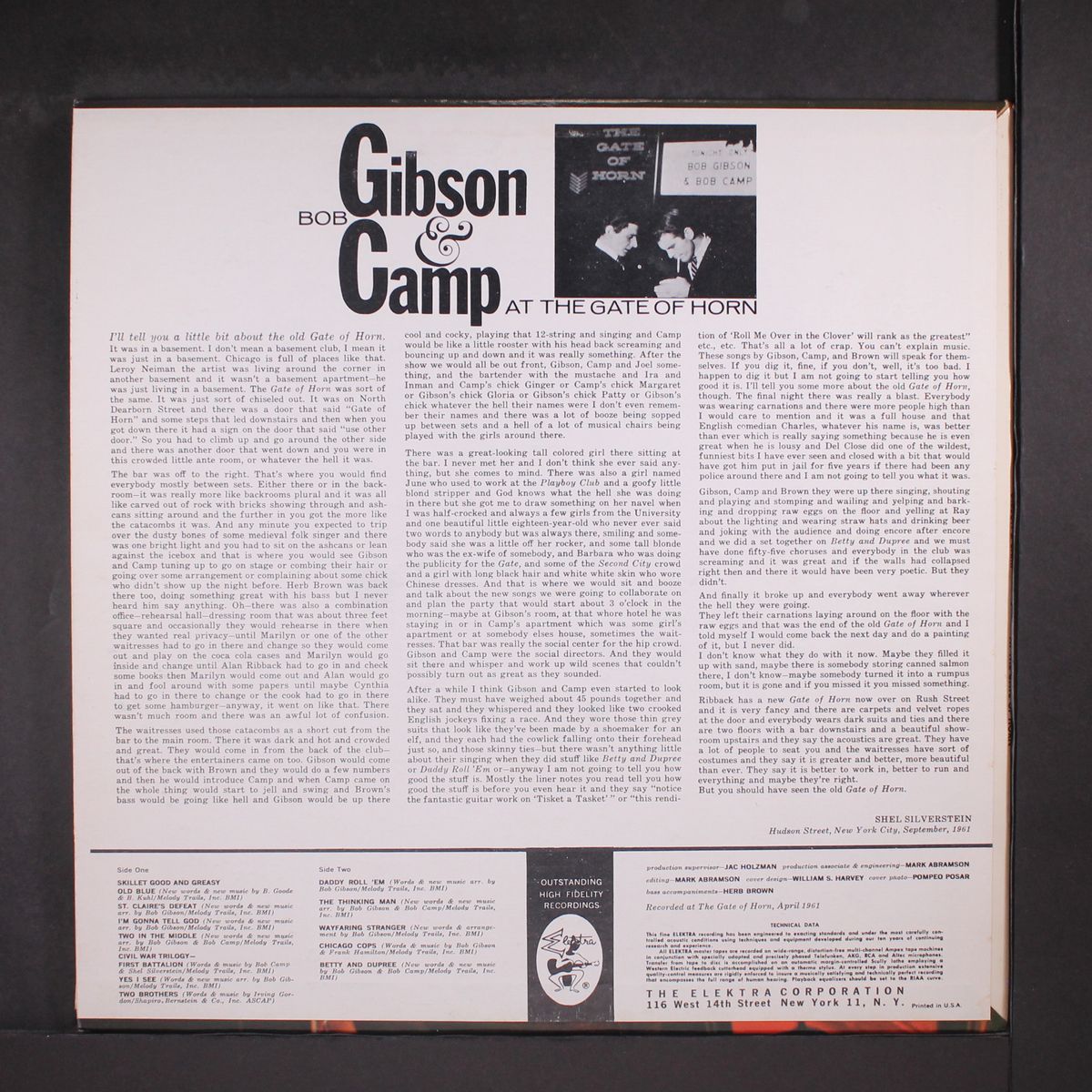 at the gate of horn by BOB GIBSON & HAMILTON CAMP