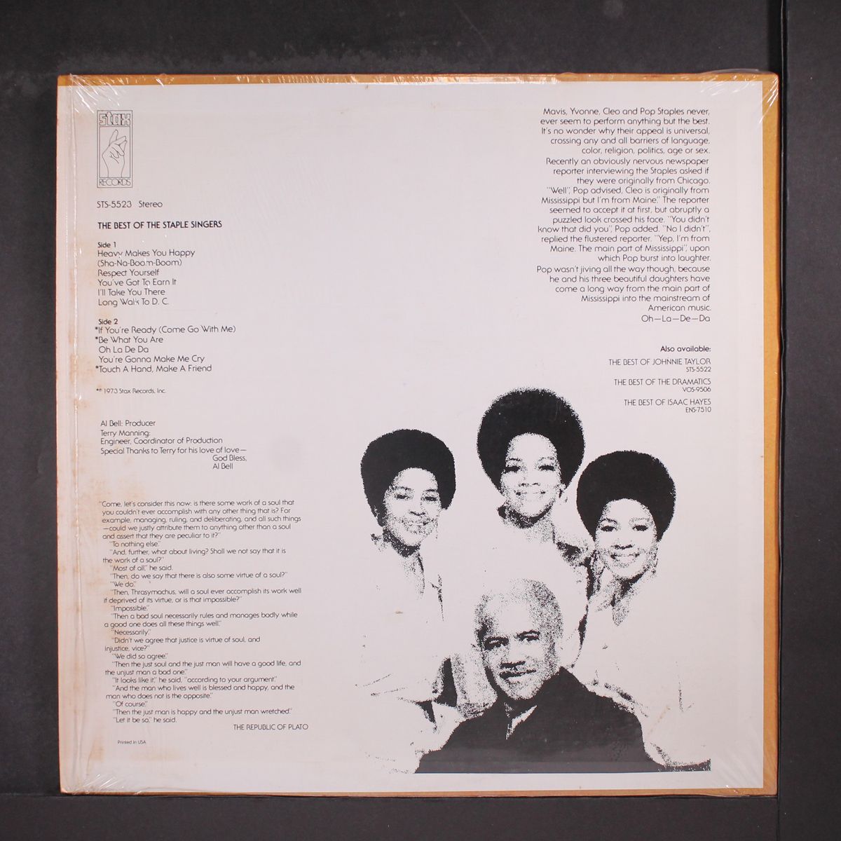 best of by STAPLE SINGERS