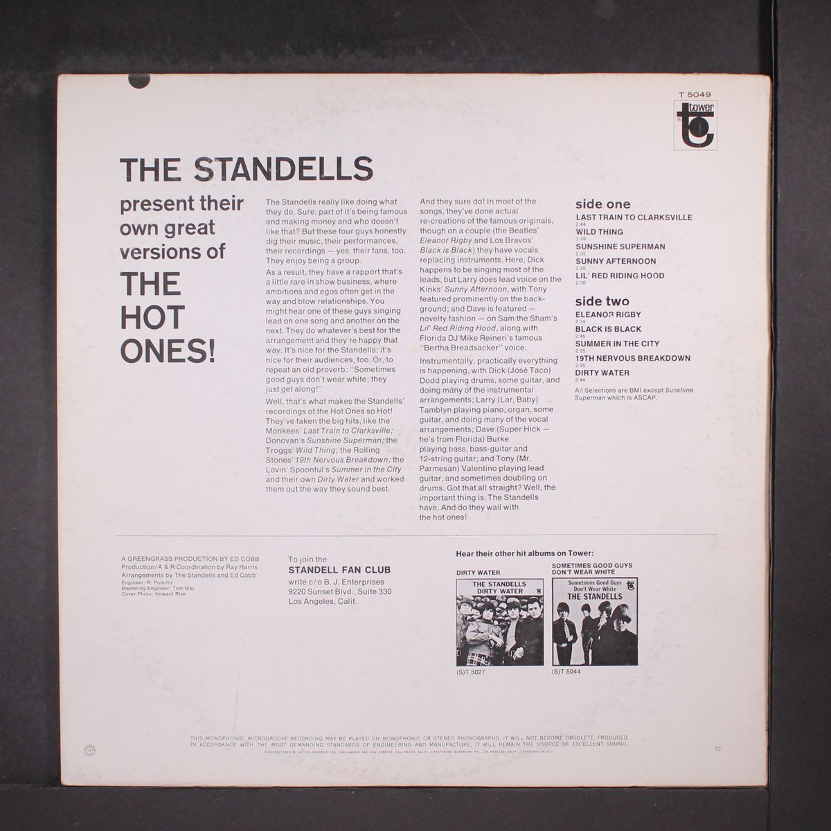 the hot ones! by STANDELLS