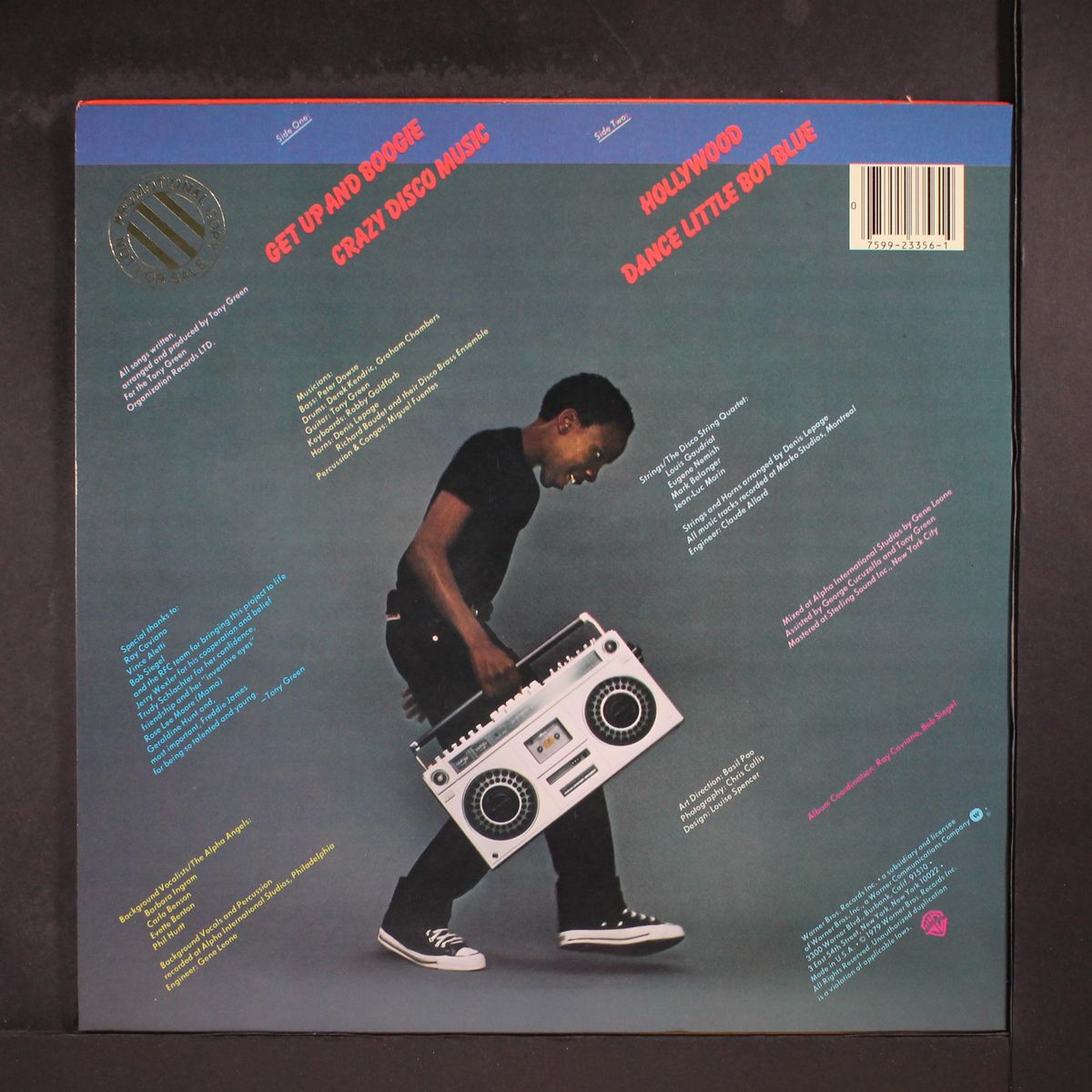get up and boogie by FREDDIE JAMES