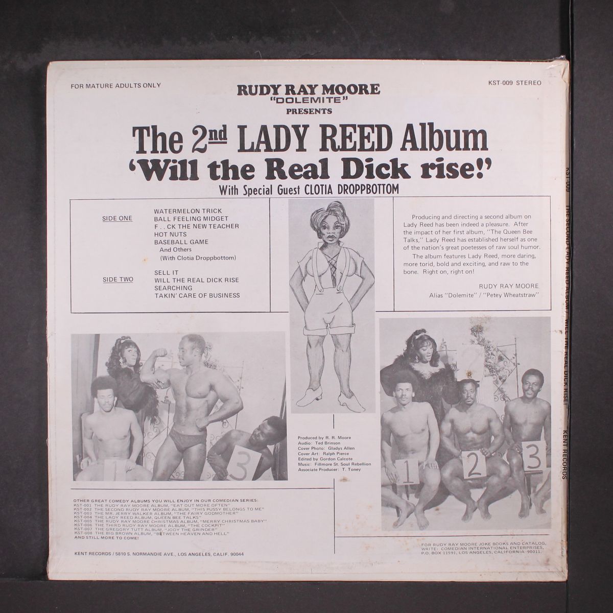 2nd lady reed album: will the real dick rise! by LADY REED