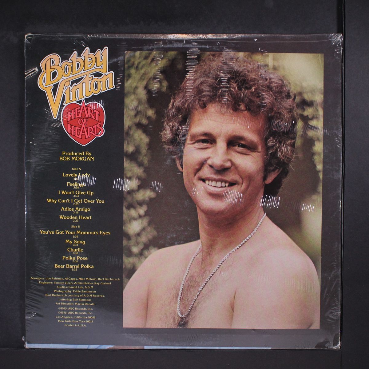 heart of hearts by BOBBY VINTON