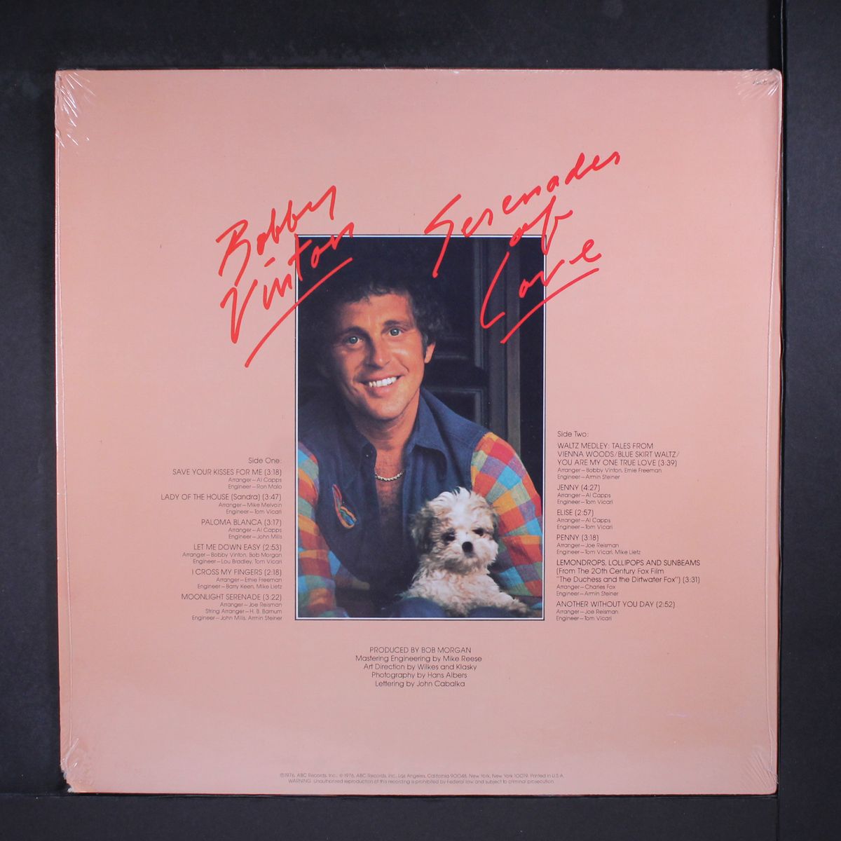 serenades of love by BOBBY VINTON