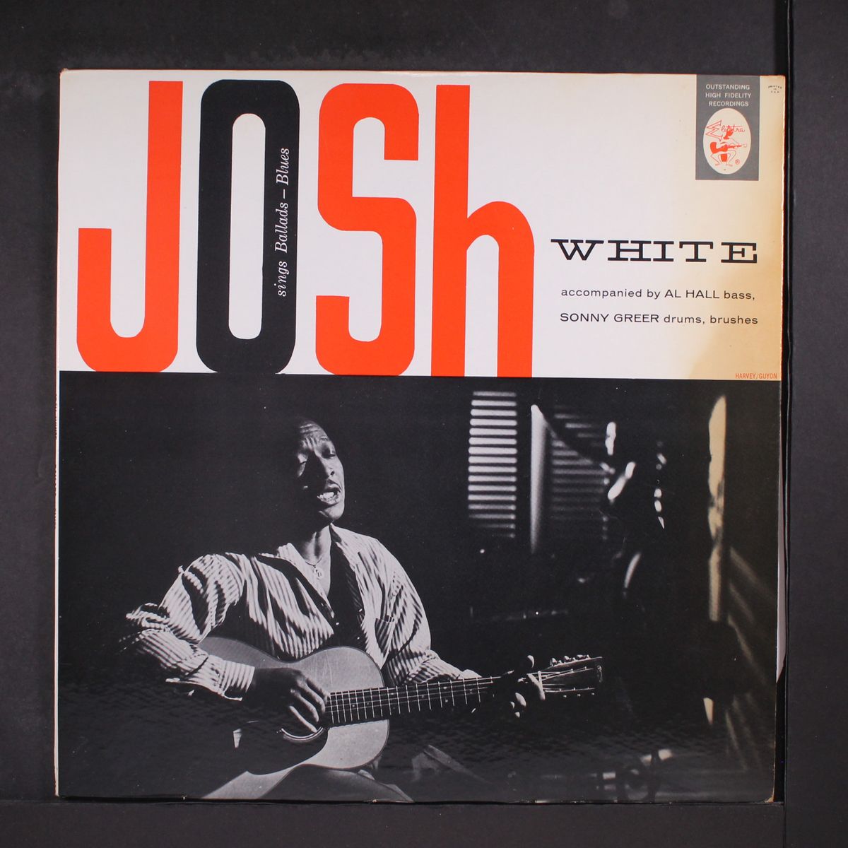 sings ballads, blues by JOSH WHITE