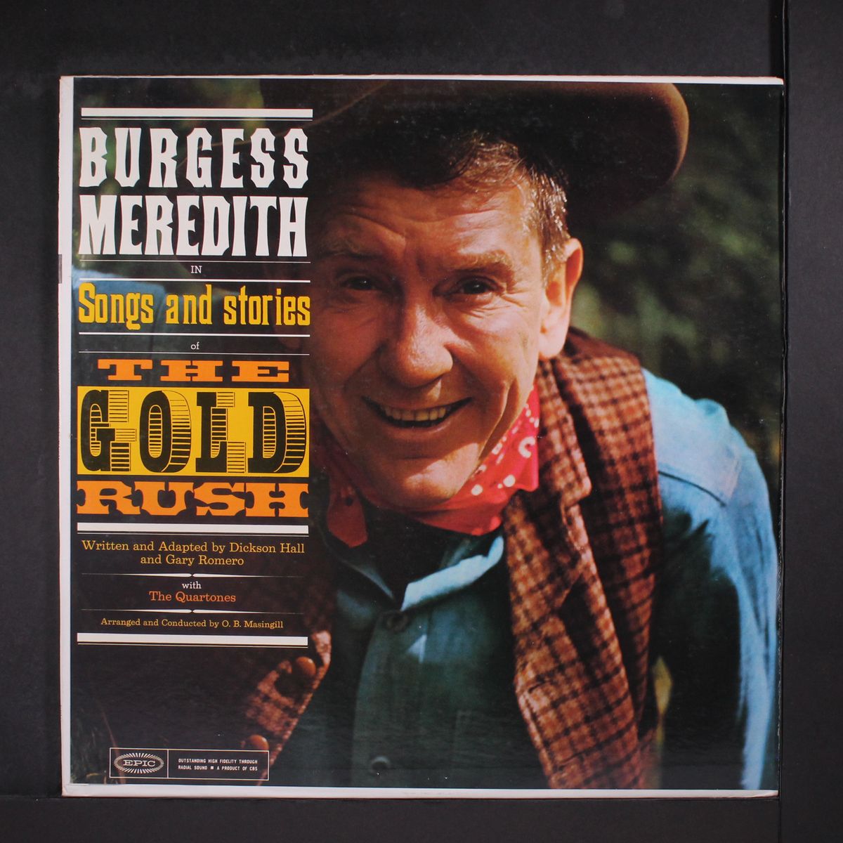 songs and stories of the gold rush by BURGESS MEREDITH