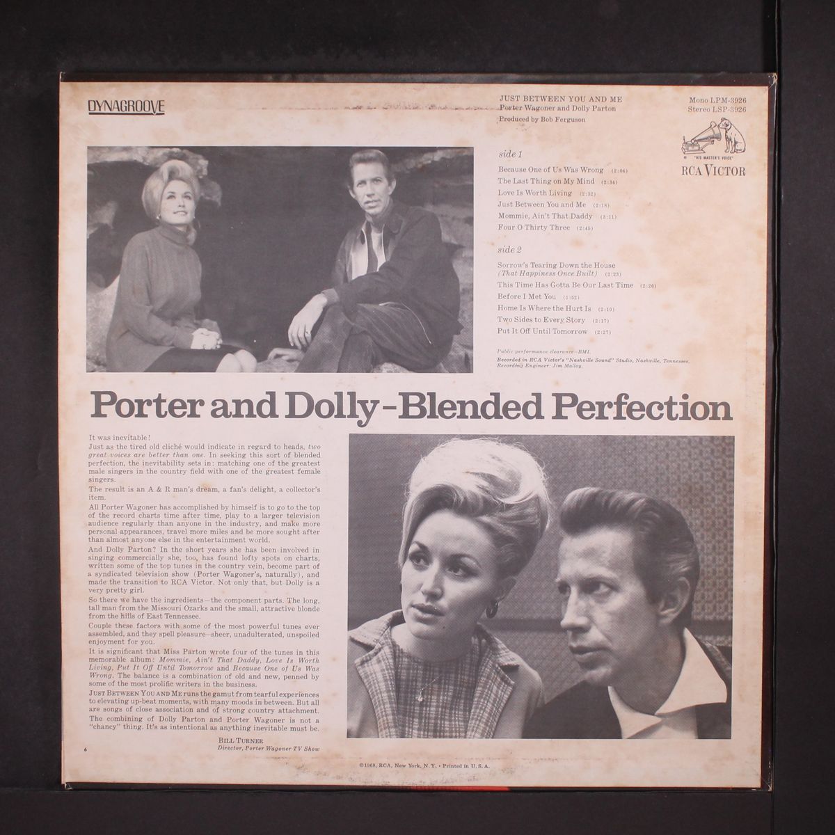 just between you and me by PORTER WAGONER & DOLLY PARTON