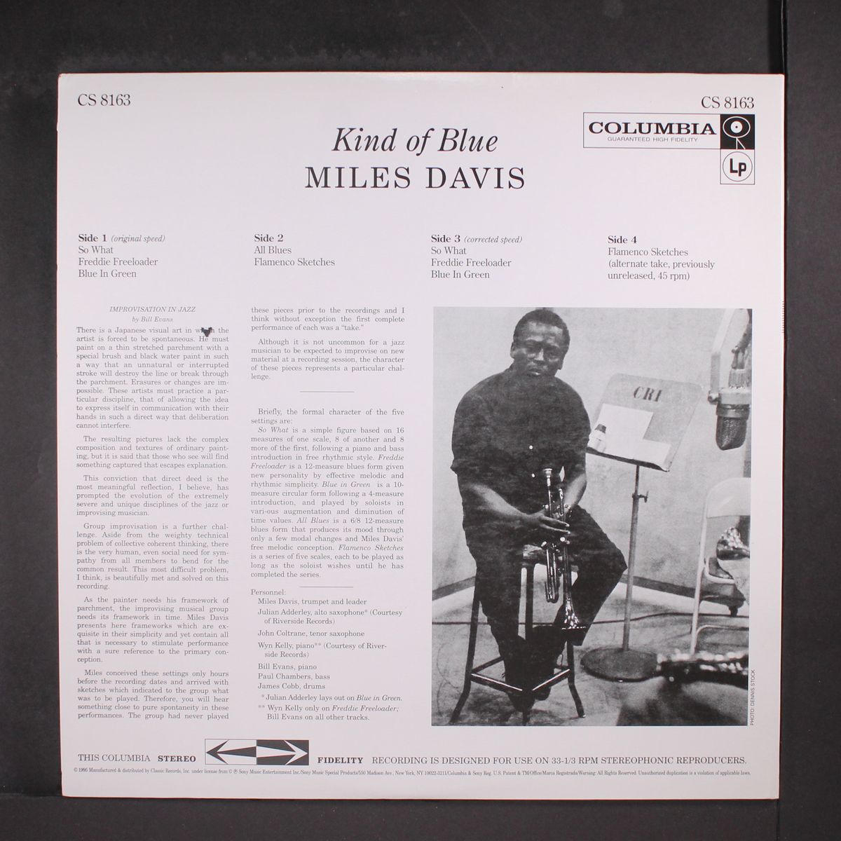 kind of blue by MILES DAVIS