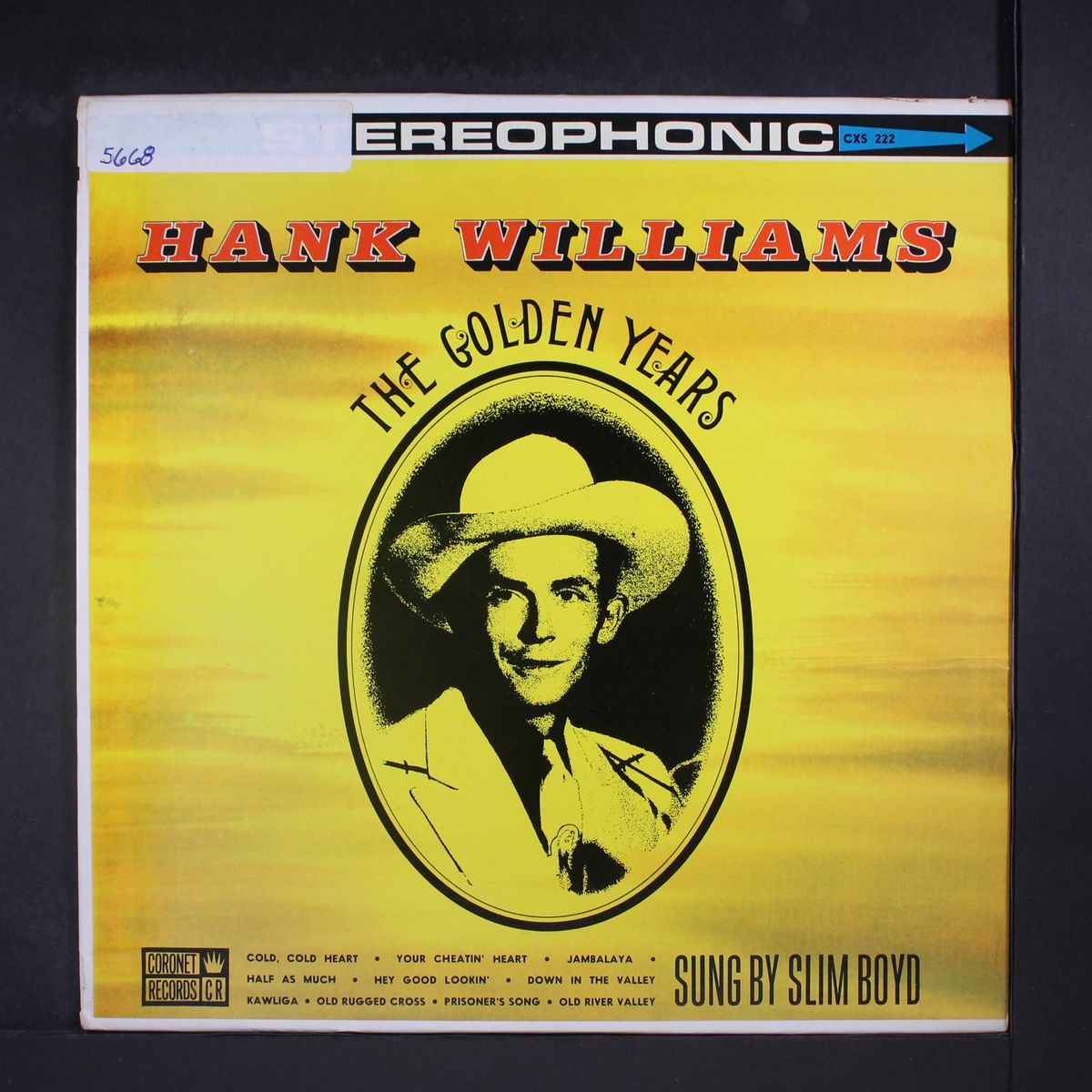 a tribute to hank willaims by SLIM BOYD