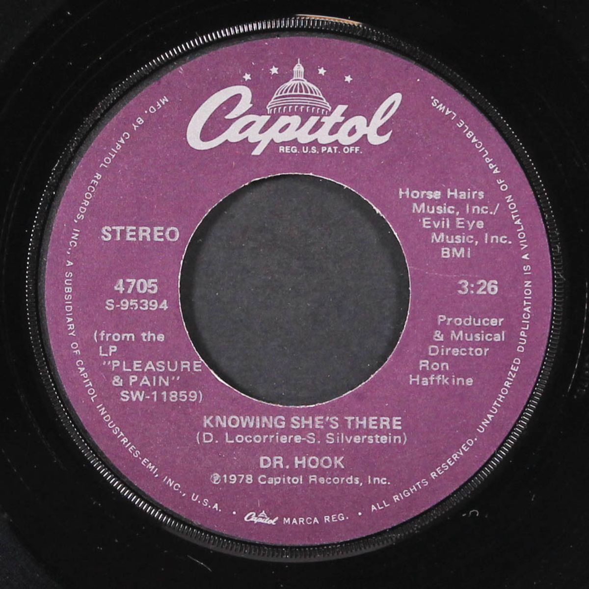 when you're in love with a beautiful woman / knowing she's there by DR. HOOK