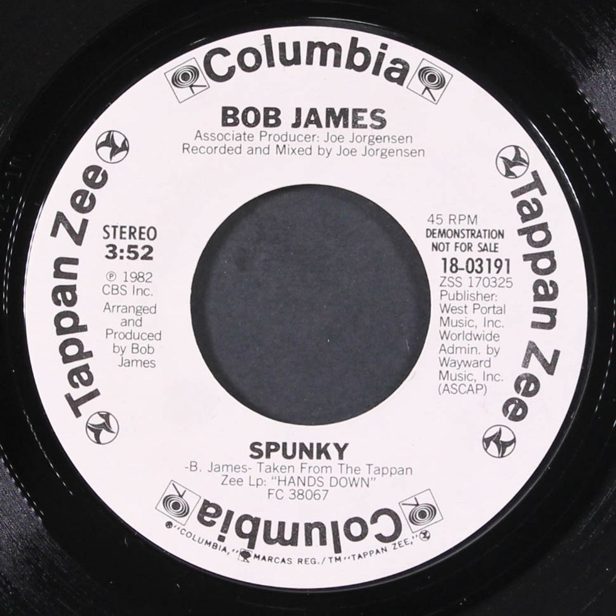 spunky / same by BOB JAMES