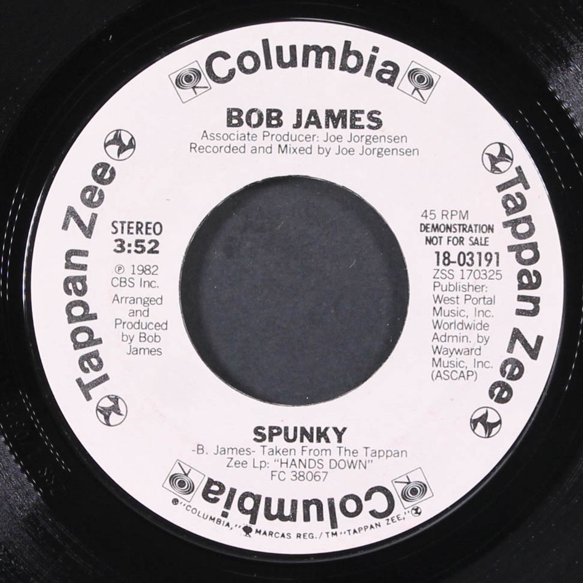 spunky / same by BOB JAMES