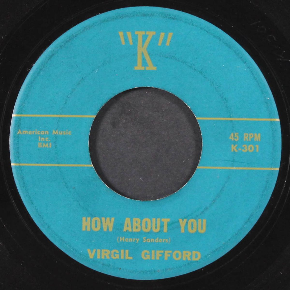 how about you by VIRGIL GIFFORD