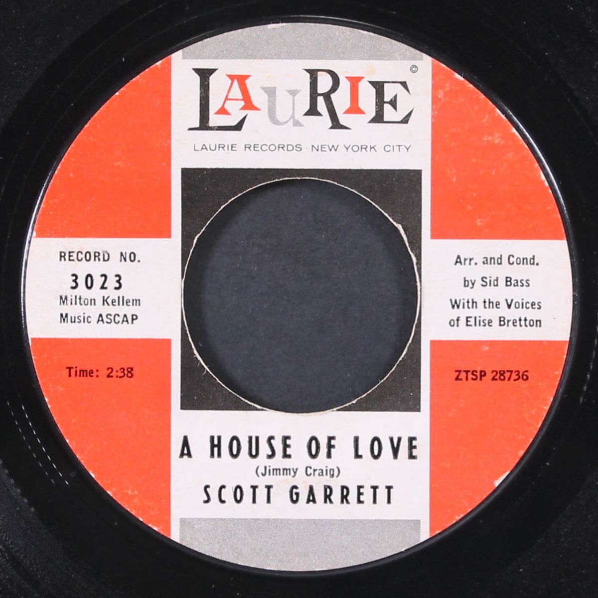 a house of love / so far so good by SCOTT GARRETT