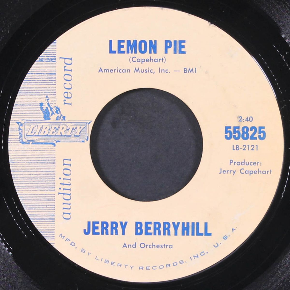 lemon pie / midnight in the afternoon by JERRY BERRYHILL