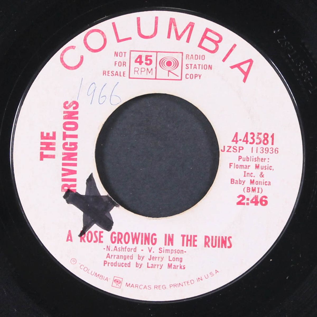 tend to business / a rose growing in the ruins by RIVINGTONS