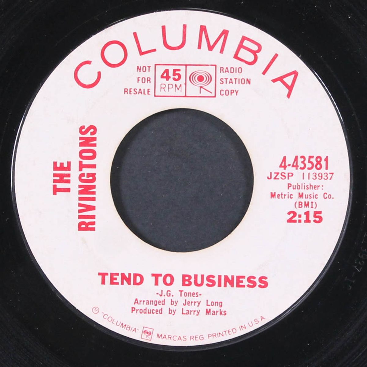tend to business / a rose growing in the ruins by RIVINGTONS