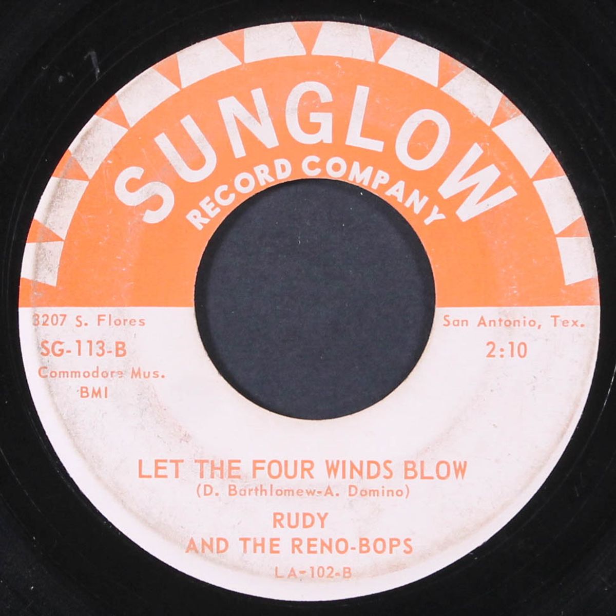 all i could do was cry / let the four winds blow by RUDY TEE & RENO-BOPS