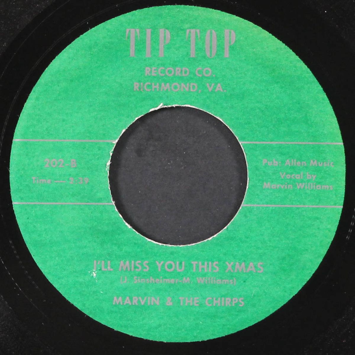 sixteen tons / i'll miss you this xmas by MARVIN & CHIRPS