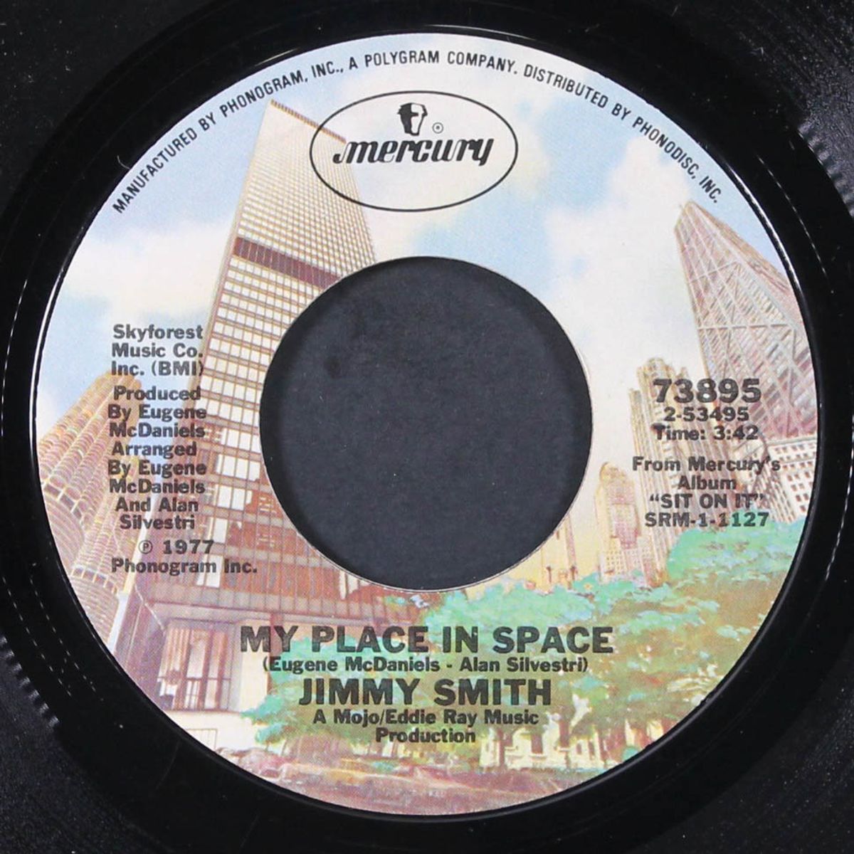 can't hide love / my place in space by JIMMY SMITH