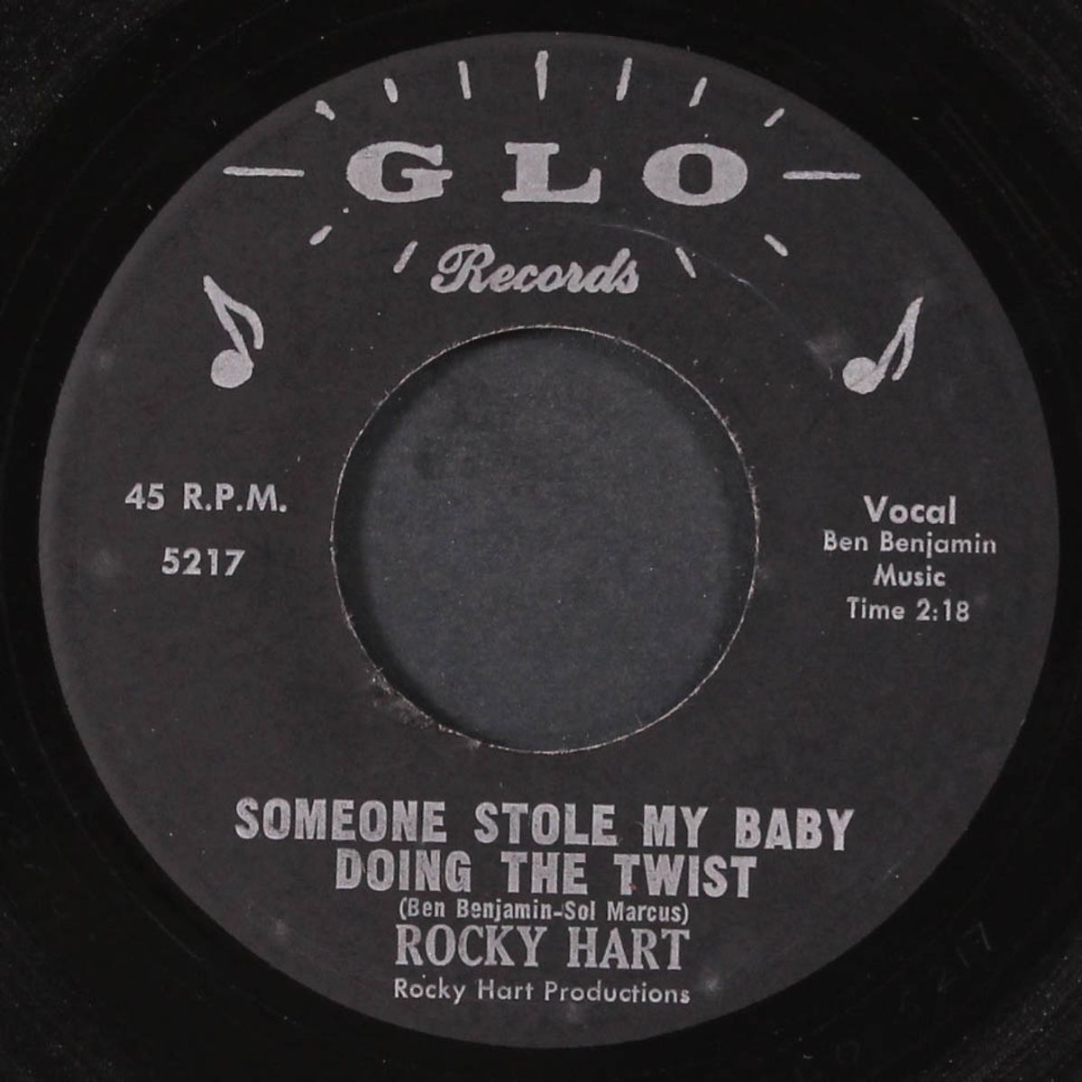 i play the part of a fool / someone stole my baby doing the twist by ROCKY HART
