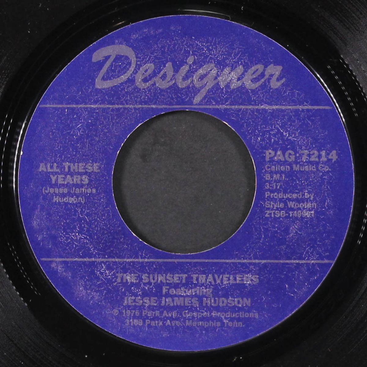 pilgrim and a stranger / all these years by SUNSET TRAVELERS