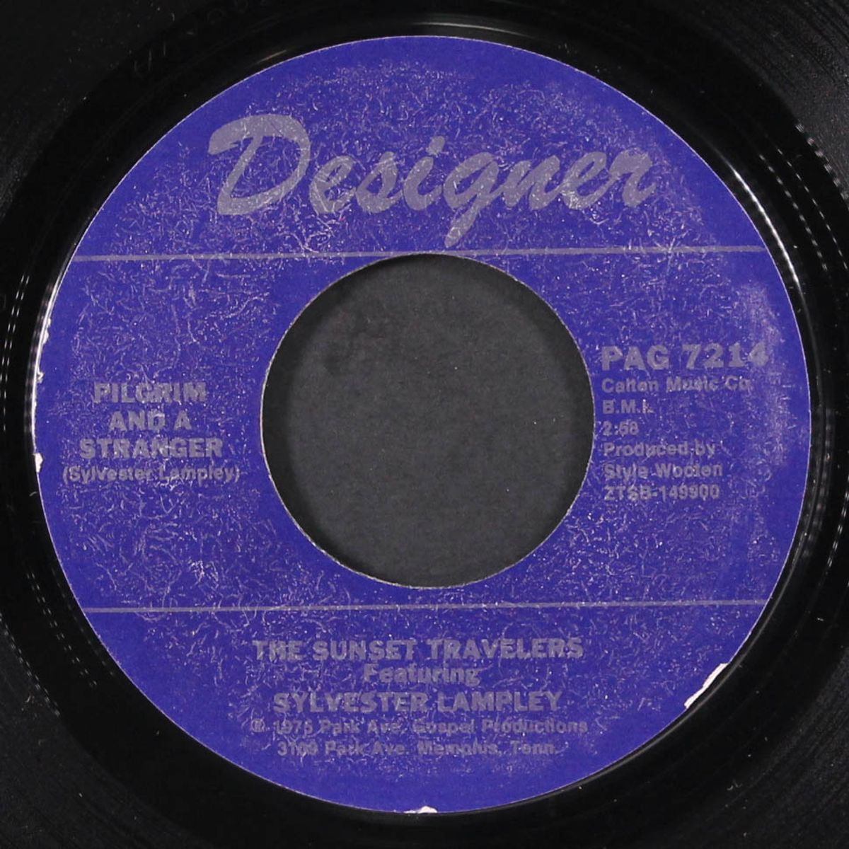 pilgrim and a stranger / all these years by SUNSET TRAVELERS