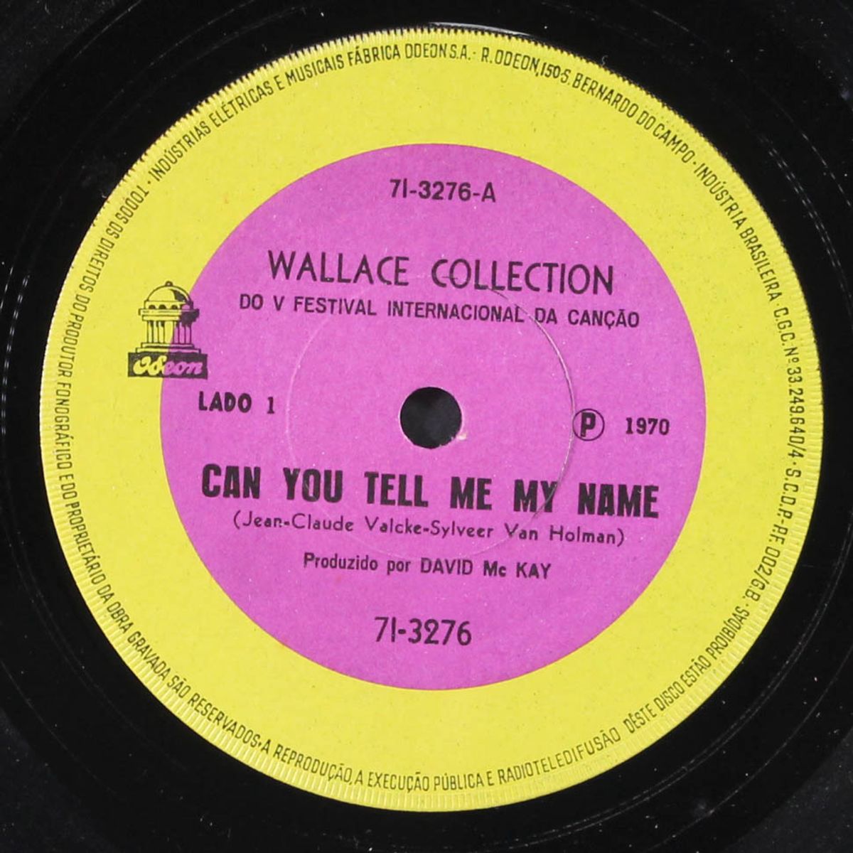 can you tell me my name / a casa da santa branca by WALLACE COLLECTION