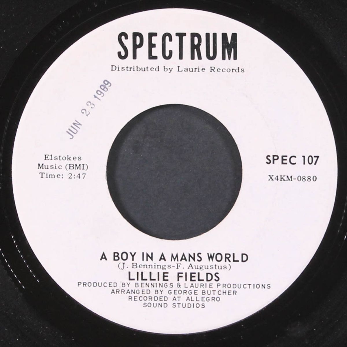 crying candle / a boy in a mans world by LILLIE FIELDS