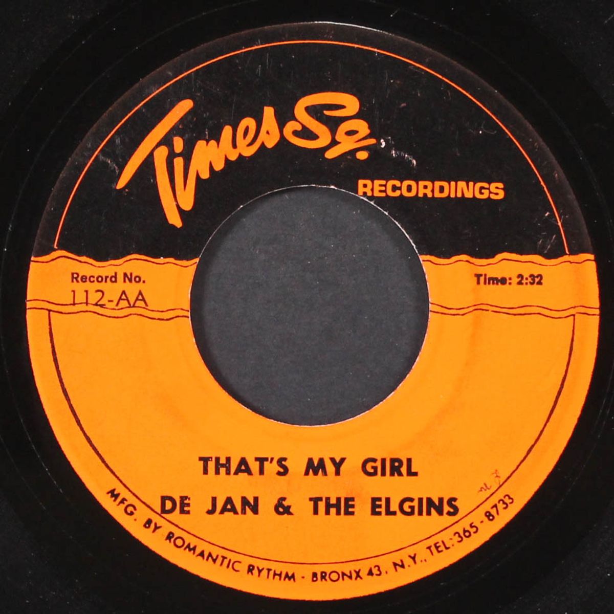 heartbeat / that's my girl by WHIRLWINDS / DE JAN & ELGINS