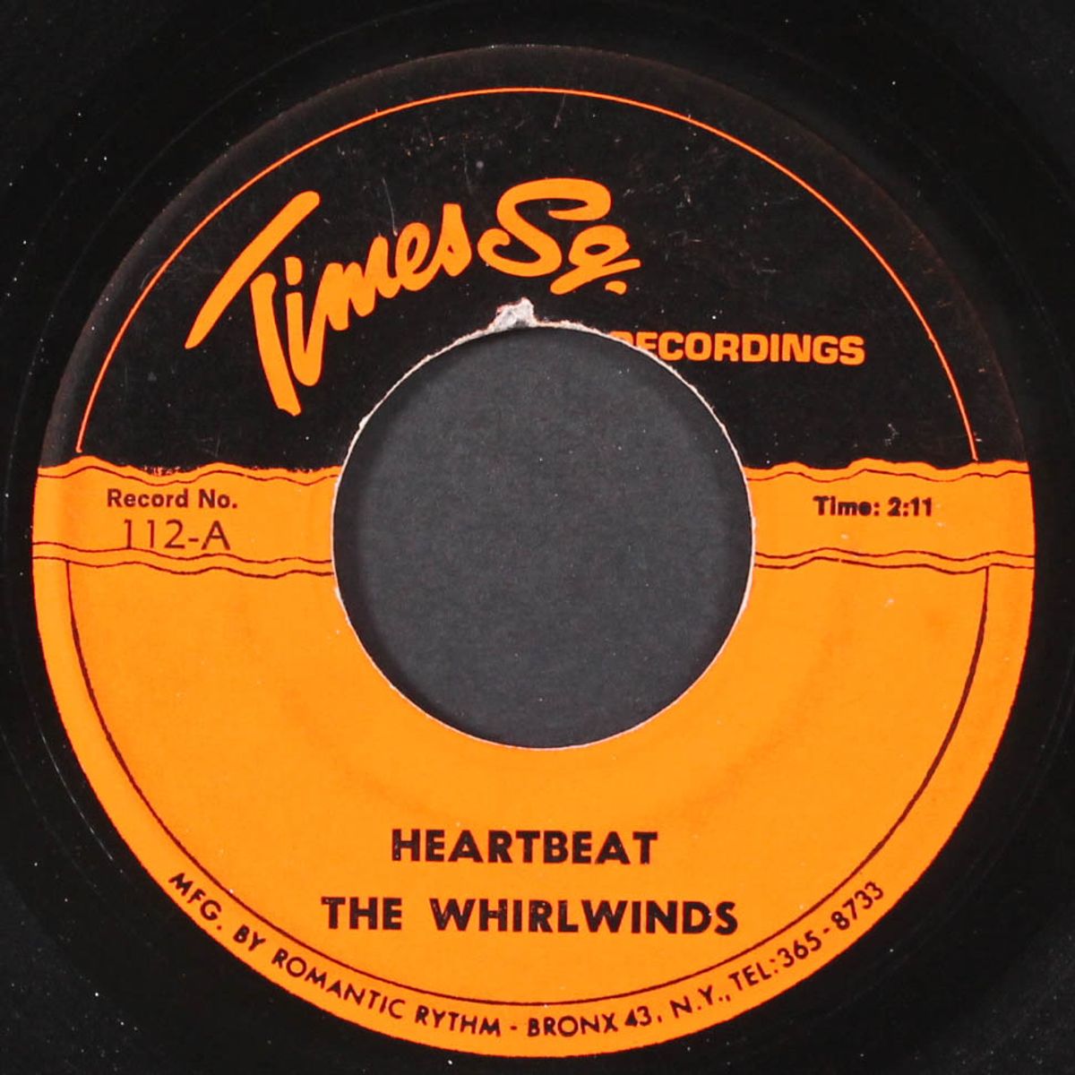 heartbeat / that's my girl by WHIRLWINDS / DE JAN & ELGINS