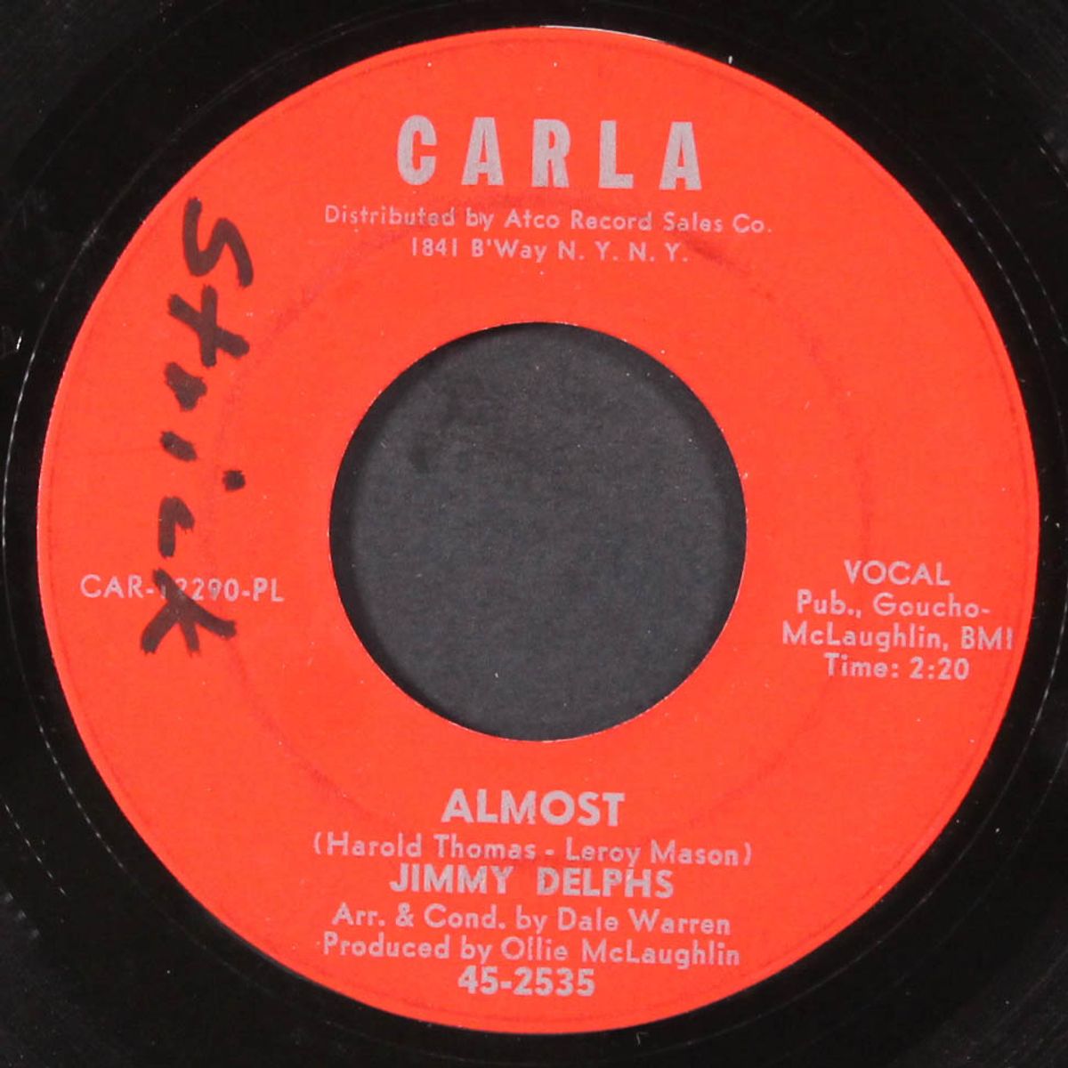 almost / i've been fooled before by JIMMY DELPHS