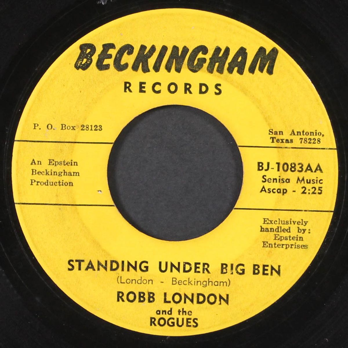 bitter tears / standing under big ben by ROBB LONDON & ROGUES