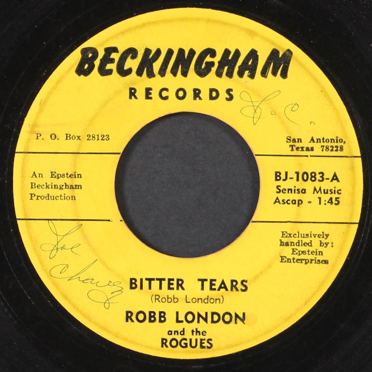 bitter tears / standing under big ben by ROBB LONDON & ROGUES