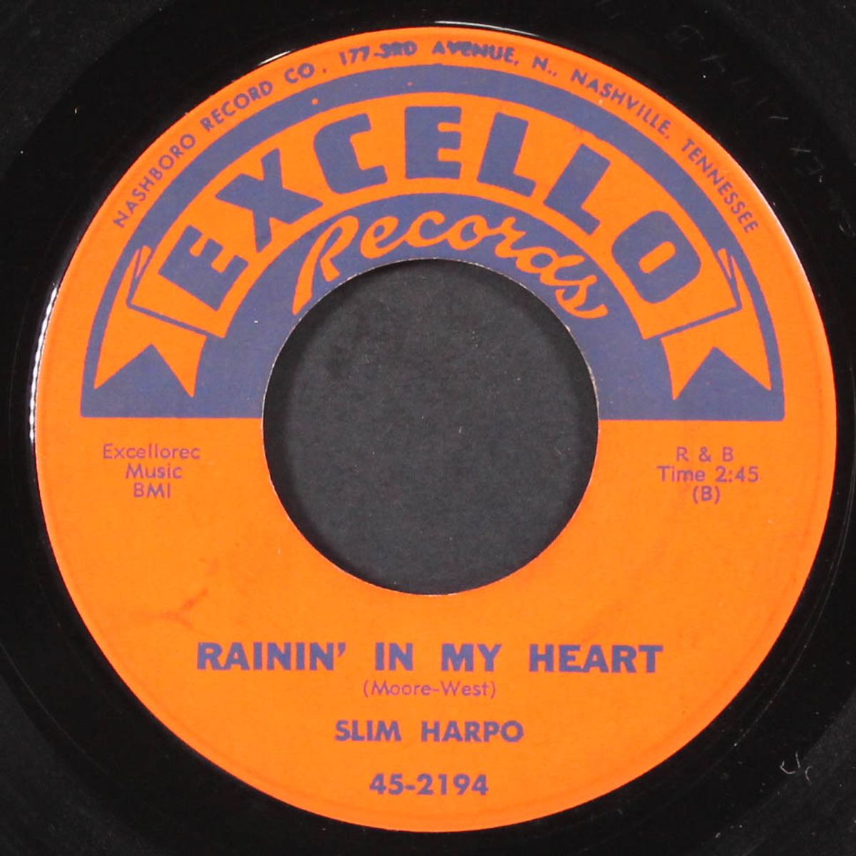 rainin' in my heart / don't start cryin' now by SLIM HARPO