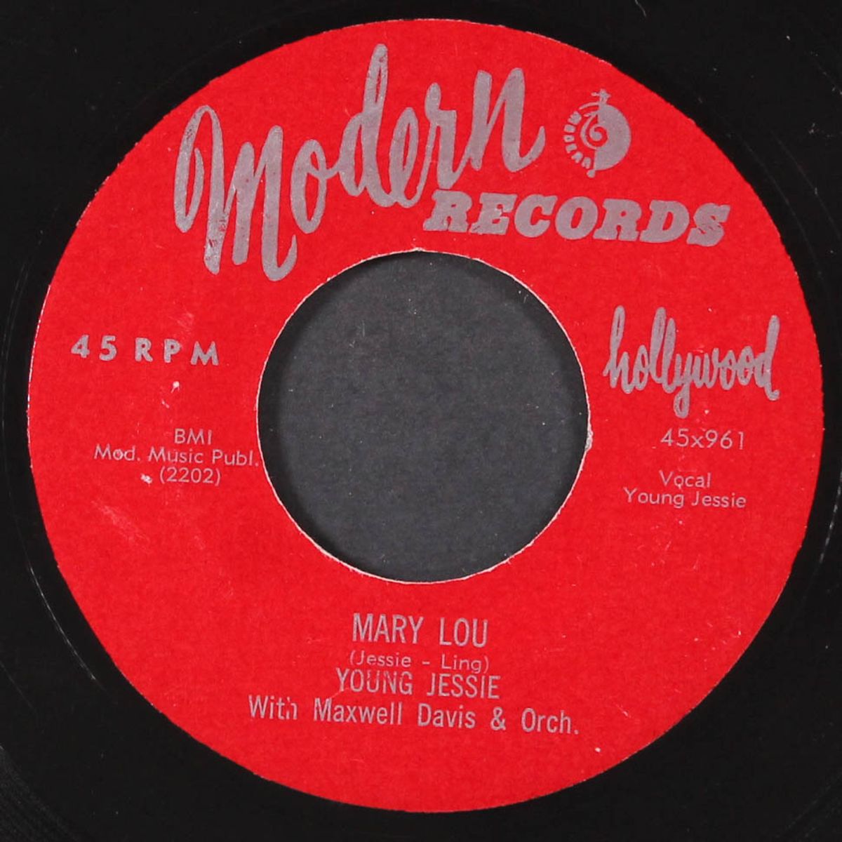 mary lou / don't think i will by YOUNG JESSIE