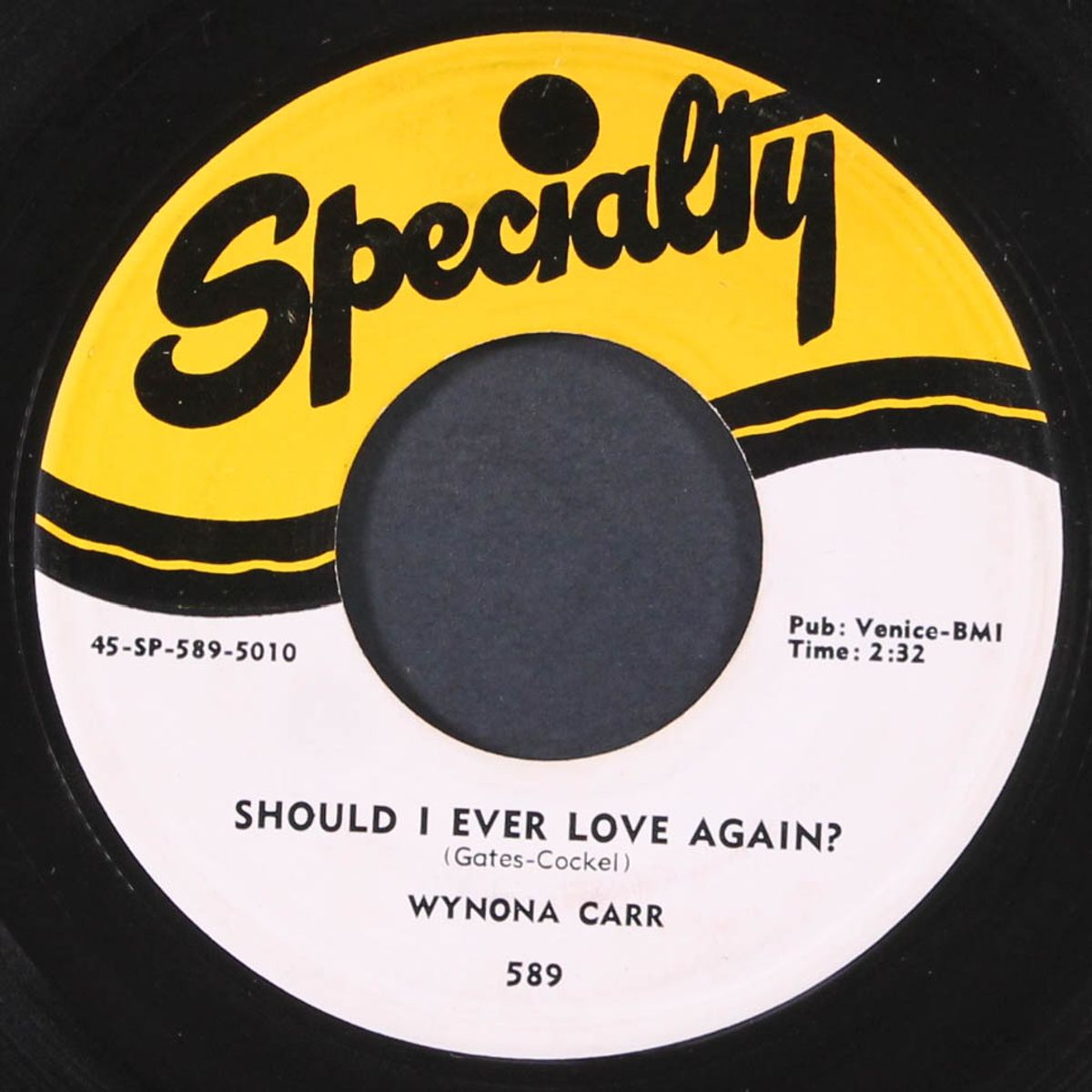 till the well runs dry / should i ever love again by WYNONA CARR