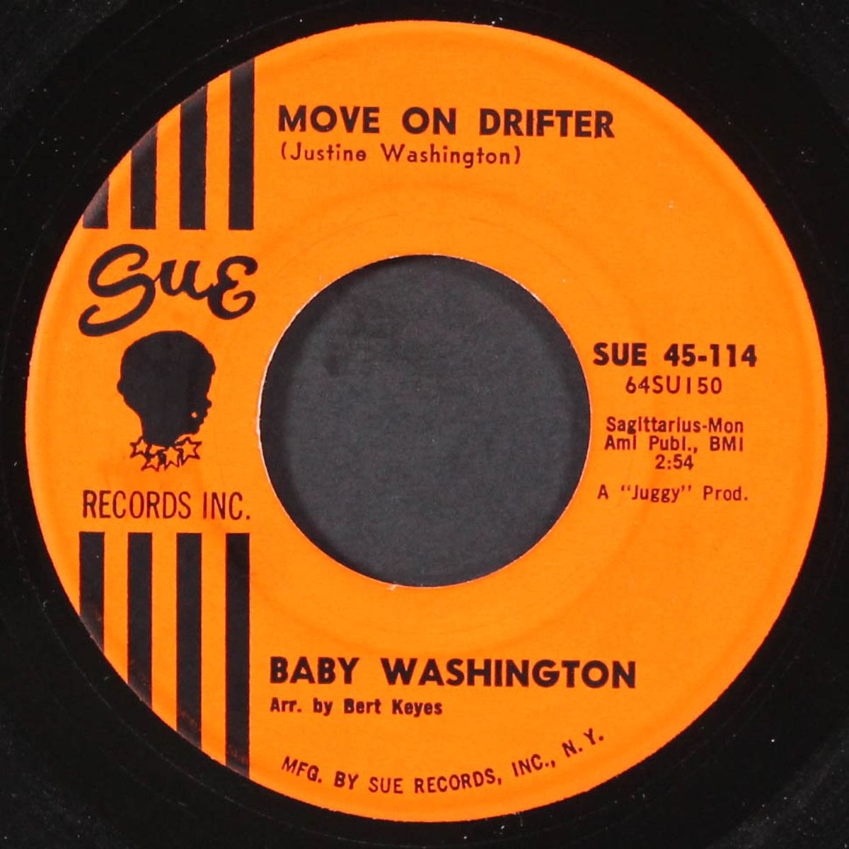 it'll never be over for me / move on drifter by BABY WASHINGTON
