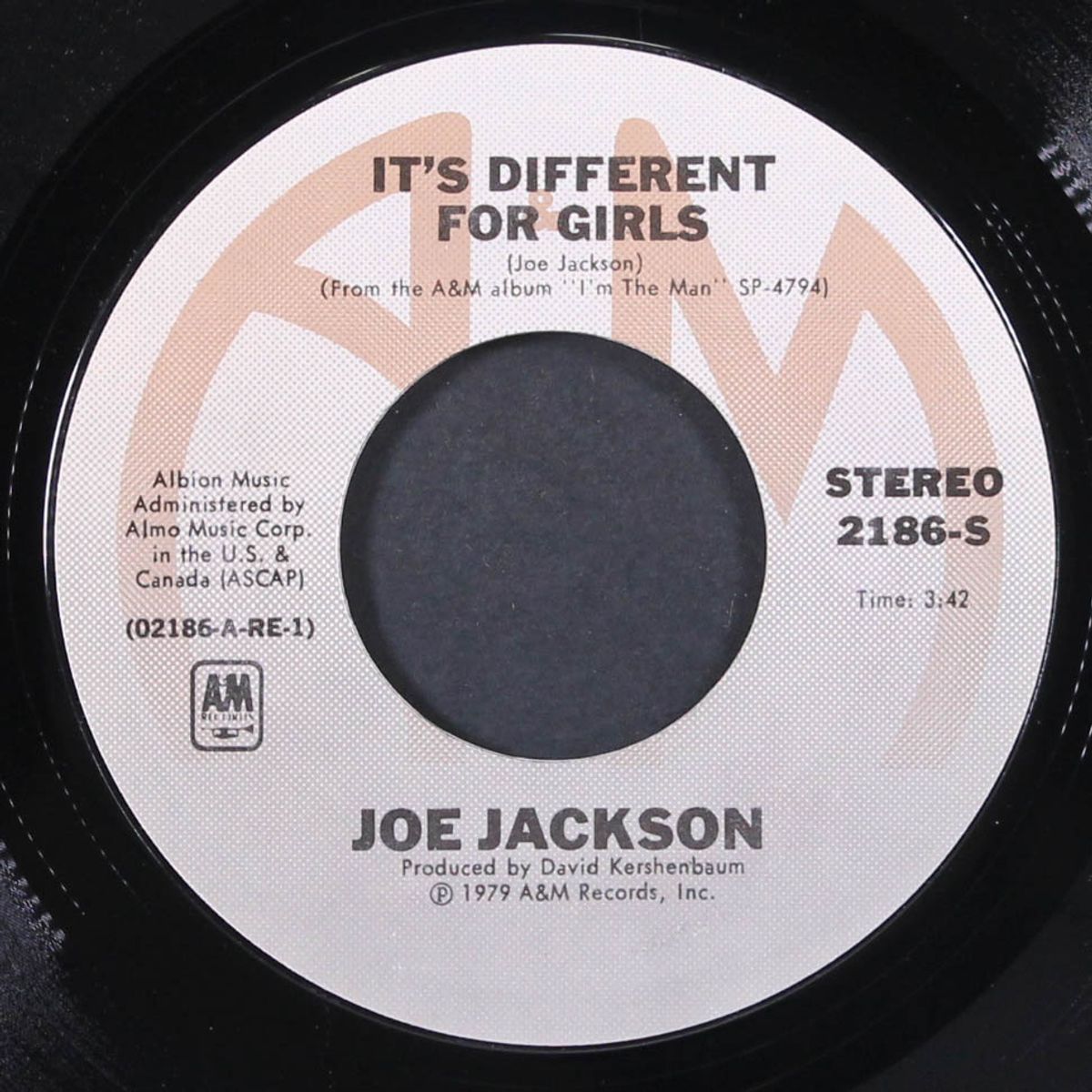 it's different for girls / come on by JOE JACKSON