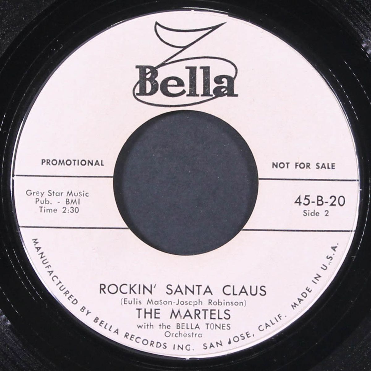 carol lee / rockin' santa claus by EULIS MASON / MARTELS